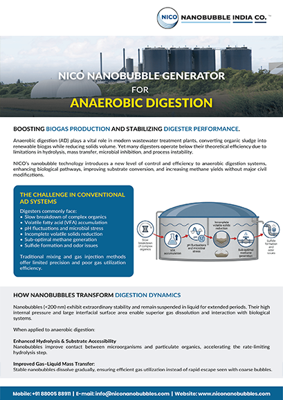 Nanobubble - Company Catalog